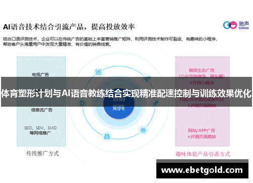 体育塑形计划与AI语音教练结合实现精准配速控制与训练效果优化